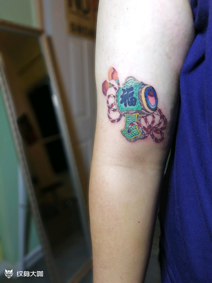 福锤_纹身图案手稿图片_罗罗的纹身作品集