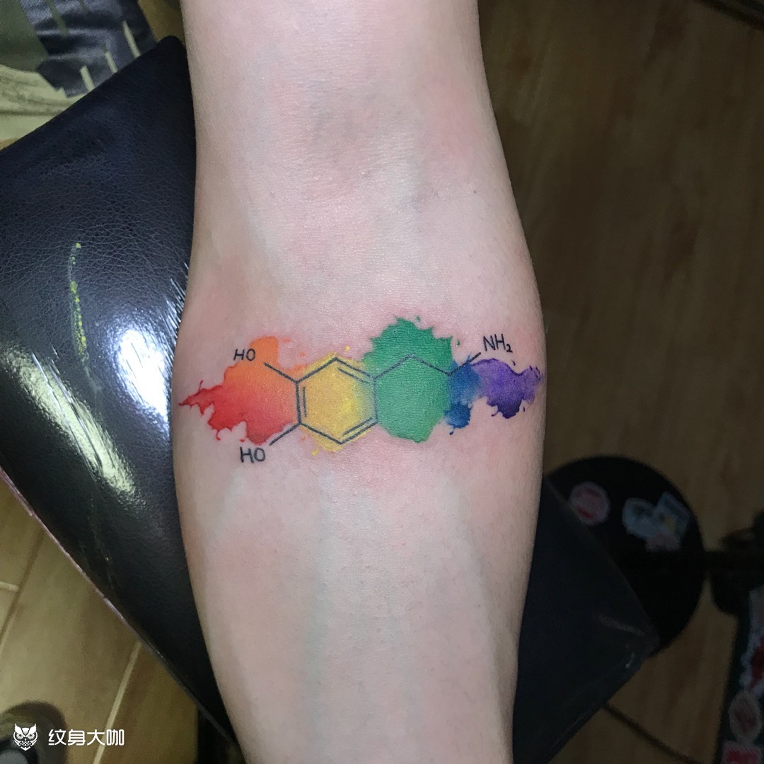 多巴胺变样_纹身图案手稿图片_08 人皮姐姐丶的纹身作品集