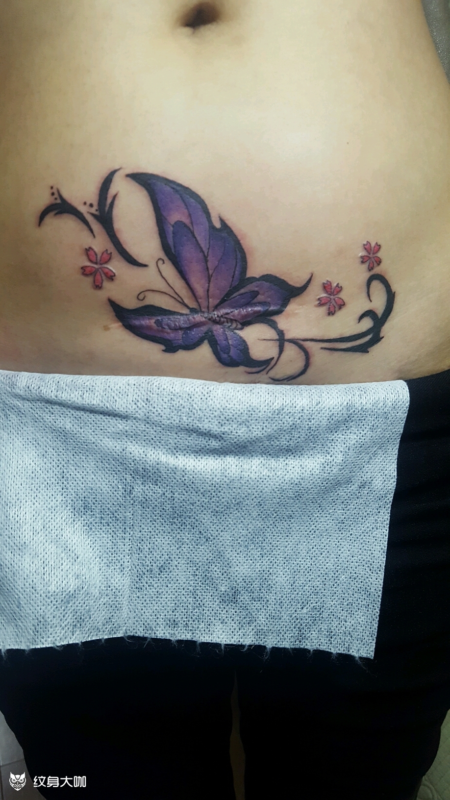 覆盖疤痕_纹身图案手稿图片_郑贺元的纹身作品集