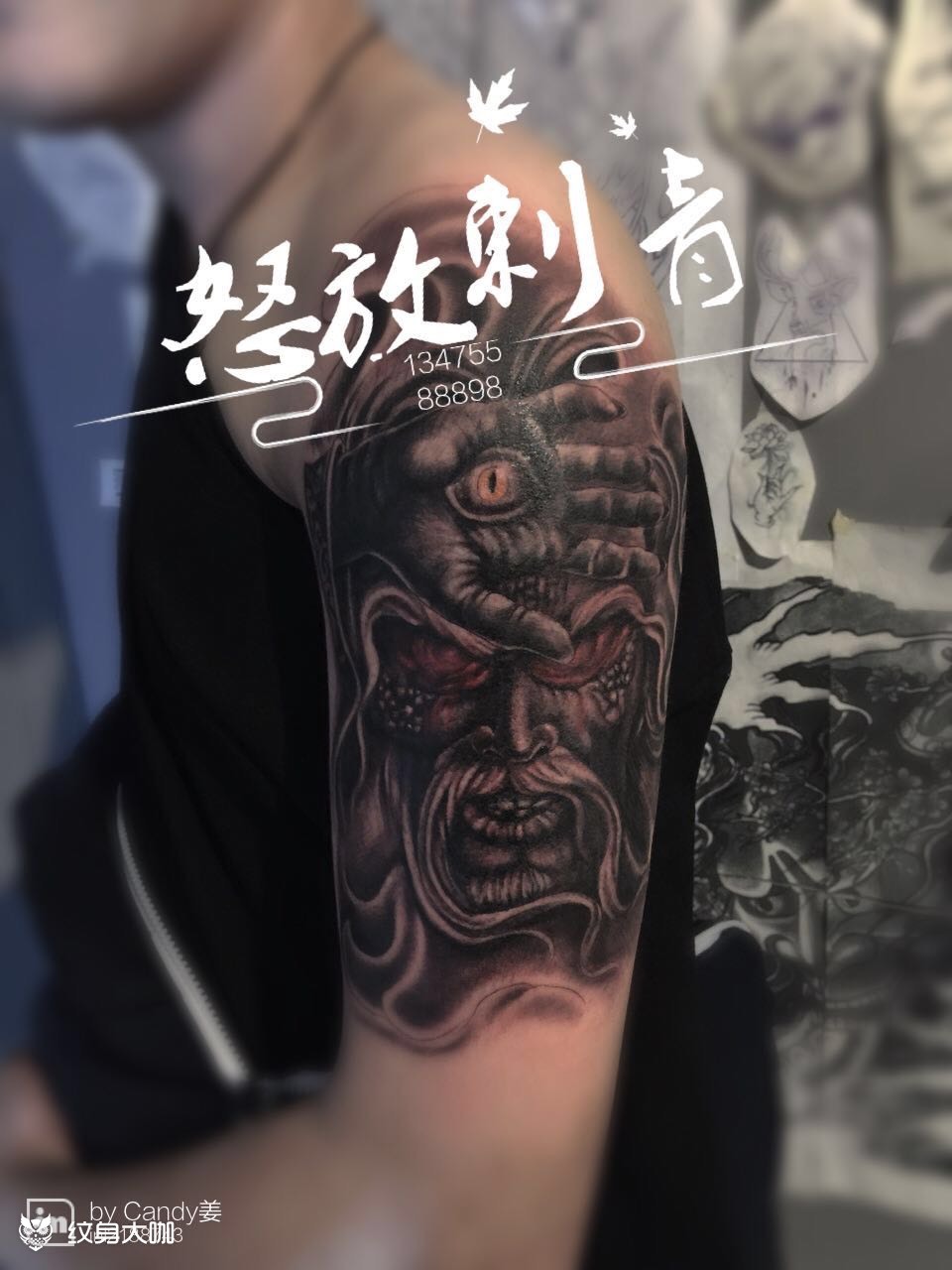 杨任_纹身图案手稿图片_王敬波的纹身作品集