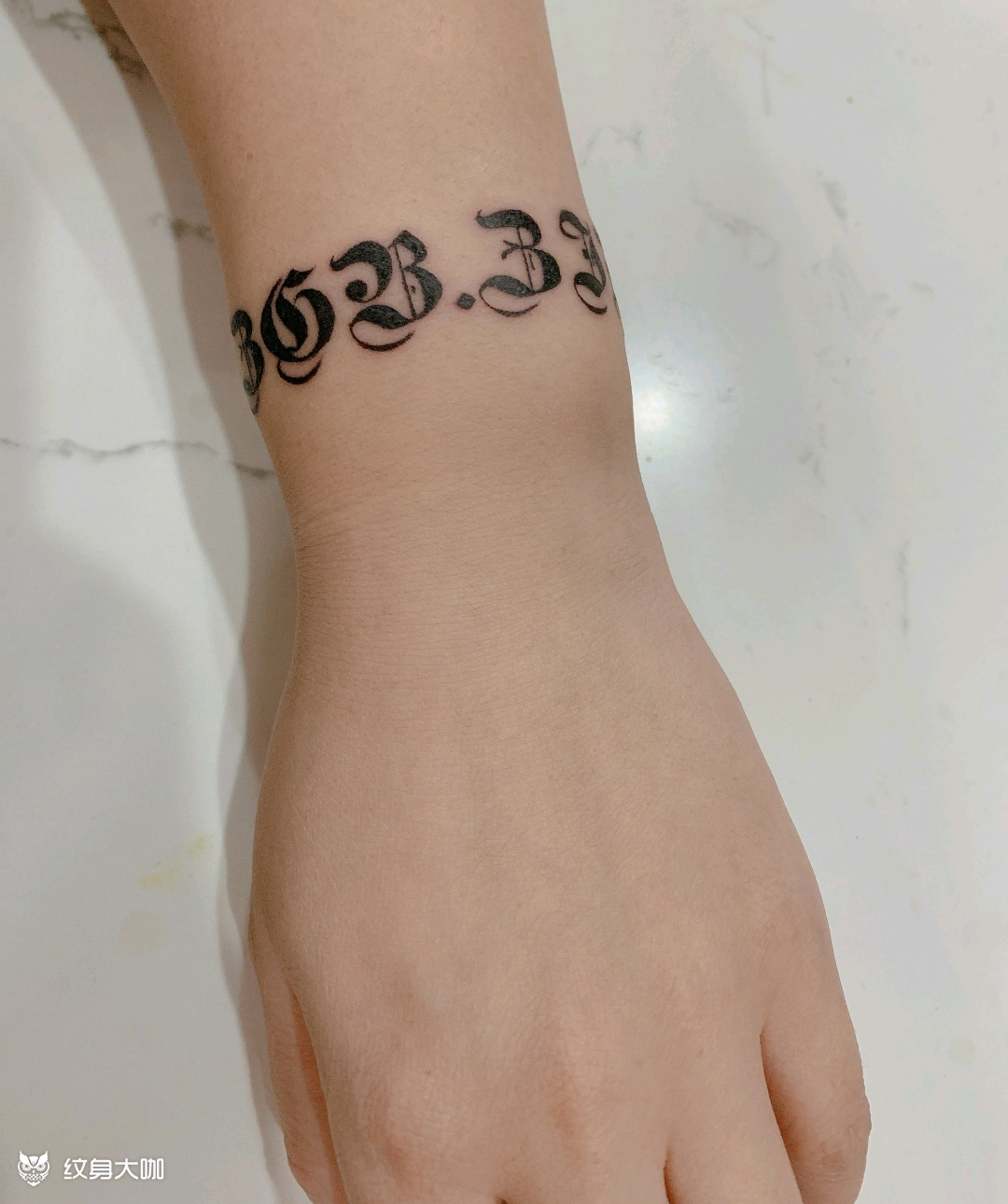 花体字_纹身图案手稿图片_丁帅的纹身作品集