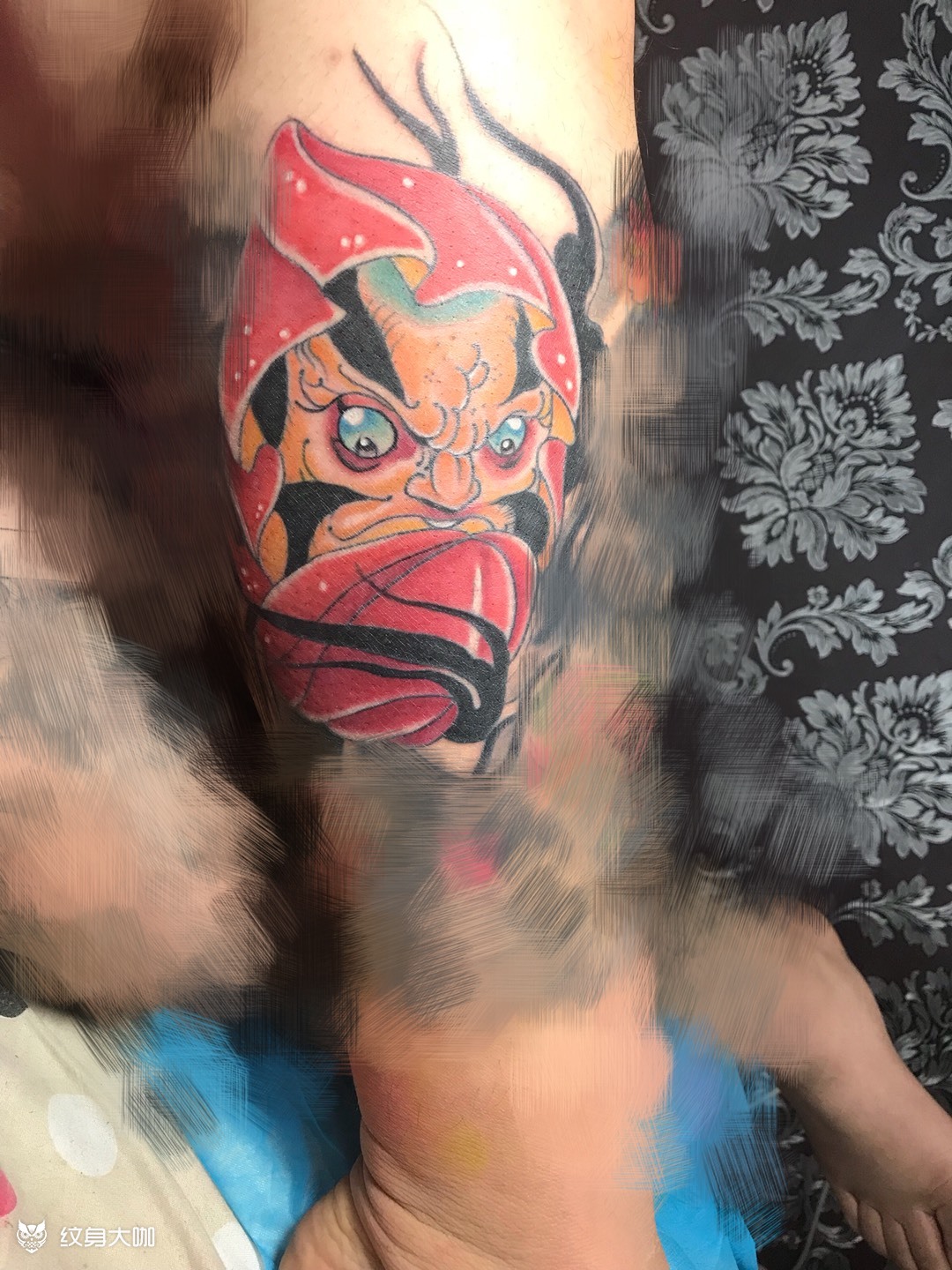 蛋蛋_纹身图案手稿图片_旭的纹身作品集