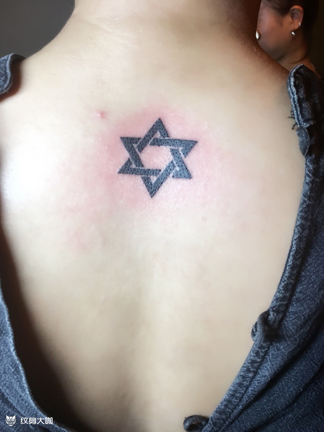 五角星_纹身图案手稿图片_老叁的纹身作品集