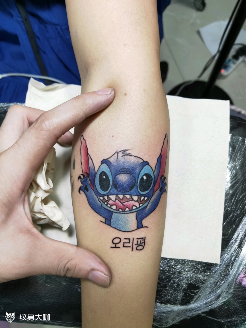 史努比_纹身图案手稿图片_高刘忠的纹身作品集