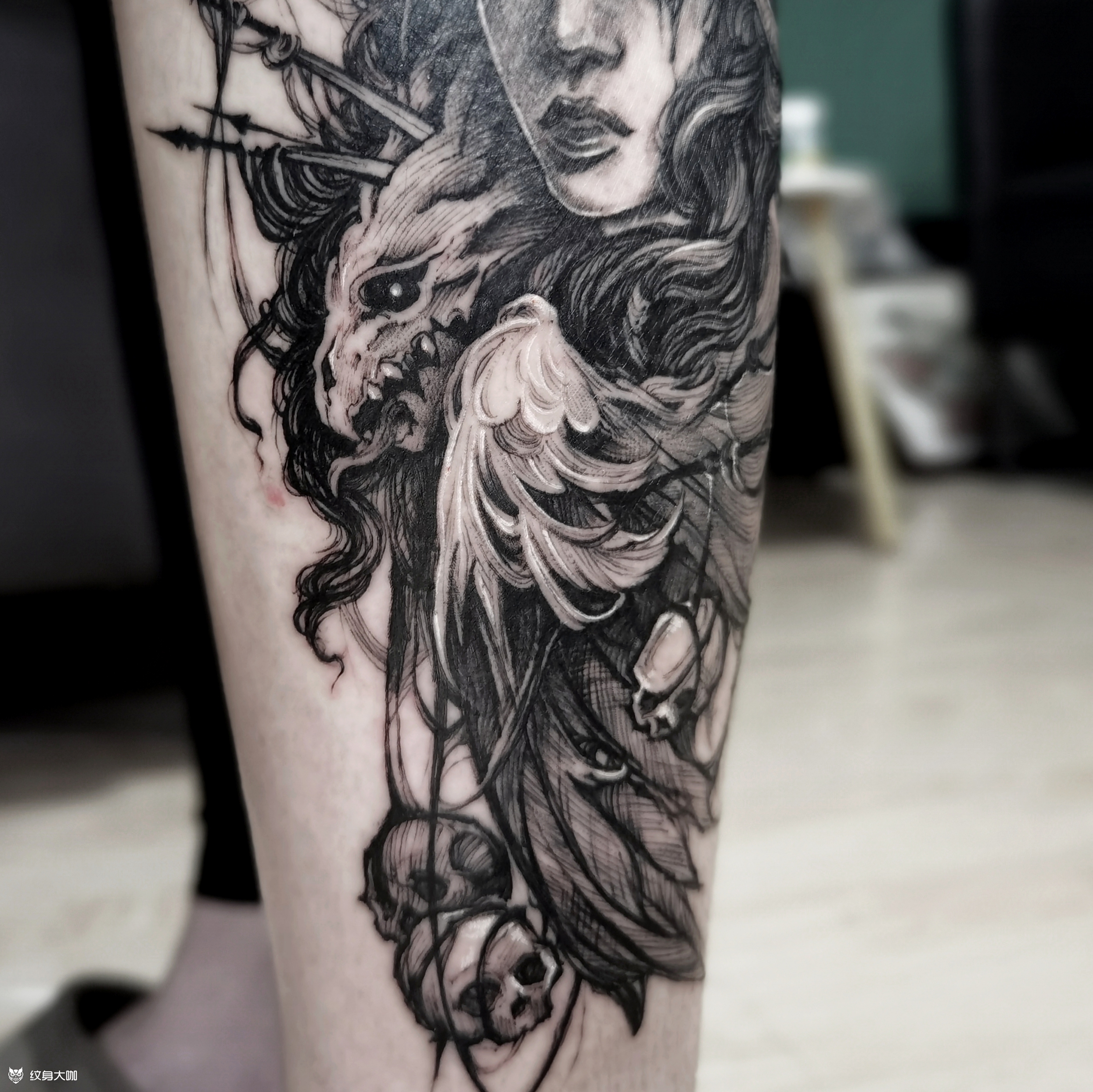 暗黑94313231·3117_纹身吧社区 - 纹身大咖