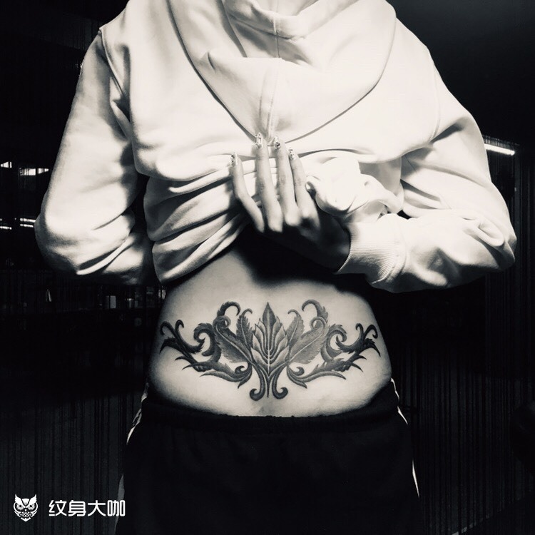 腰花_纹身图案手稿图片_柳建辉的纹身作品集