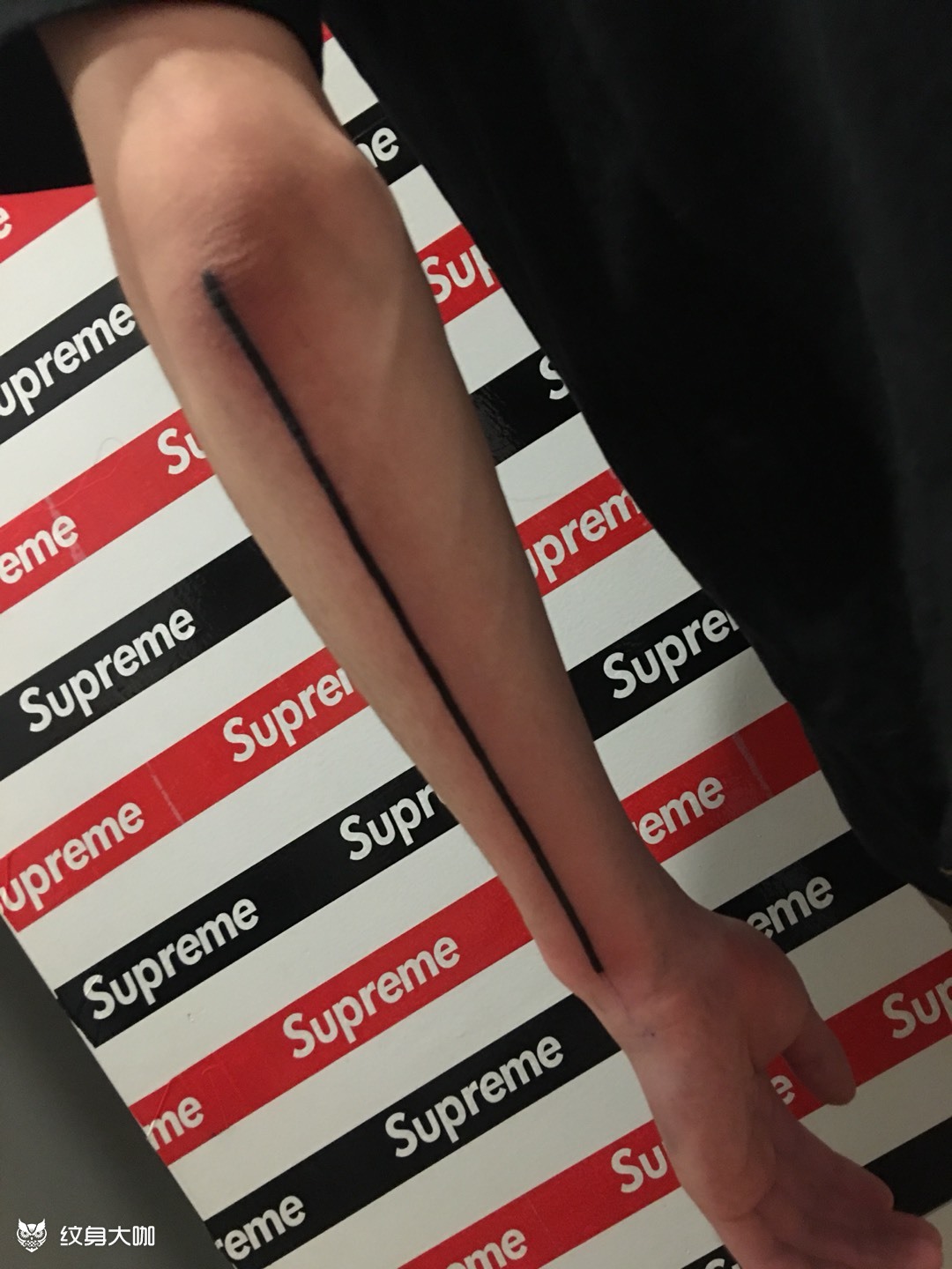 死亡射线_纹身图案手稿图片_燕文的纹身作品集