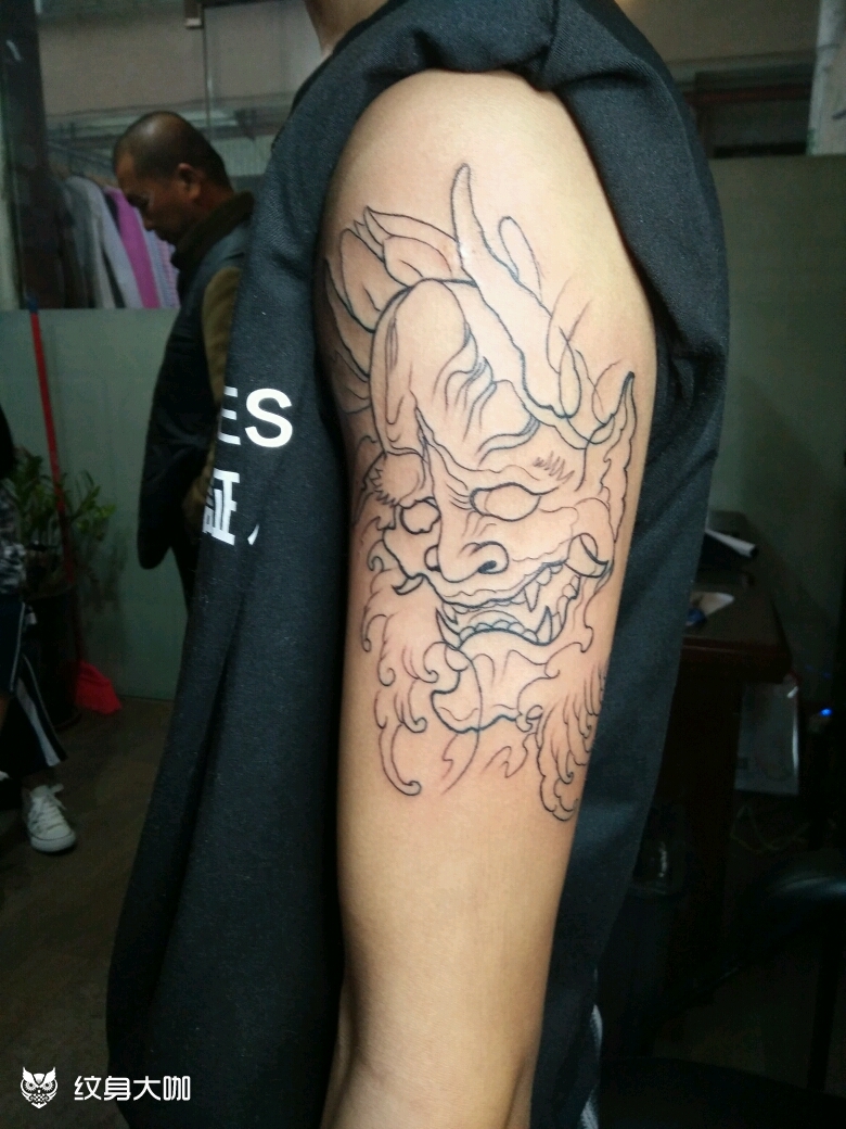 大臂班诺_纹身图案手稿图片_艺尊堂刺青(总店)的纹身作品集