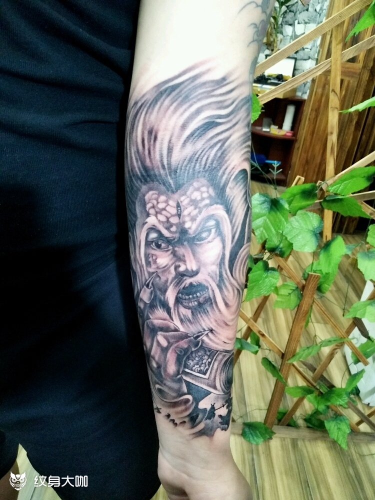封神榜_纹身图案手稿图片_军长的纹身作品集