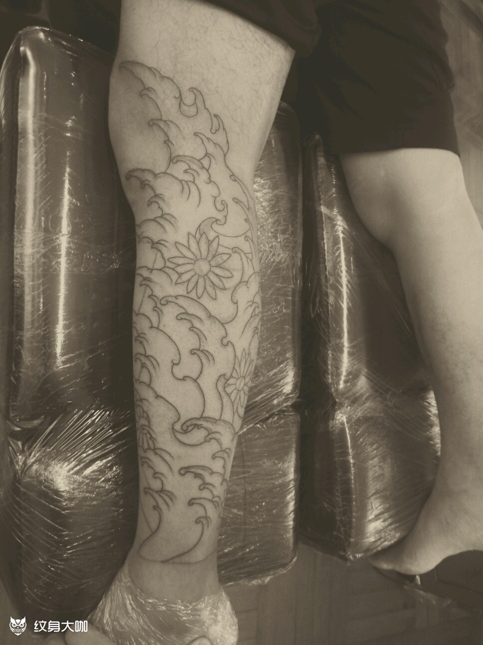 浪花小腿未完成