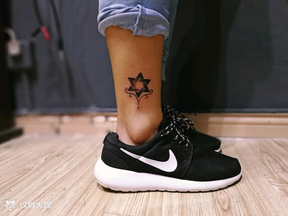 六芒星_纹身图案手稿图片_rubvd的纹身作品集