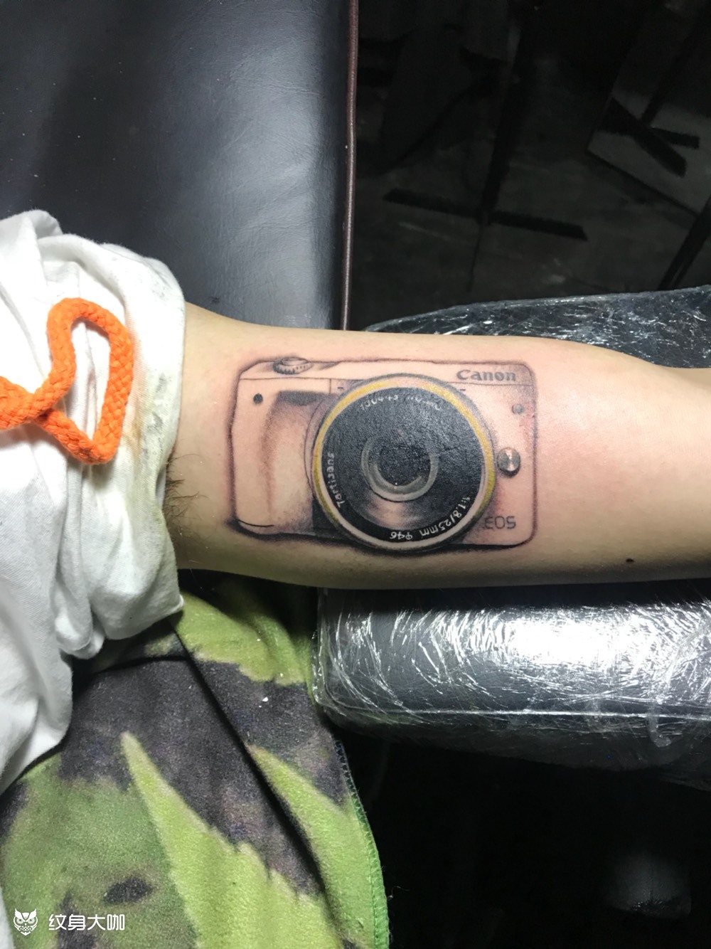 照相机_纹身图案手稿图片_fang的纹身作品集