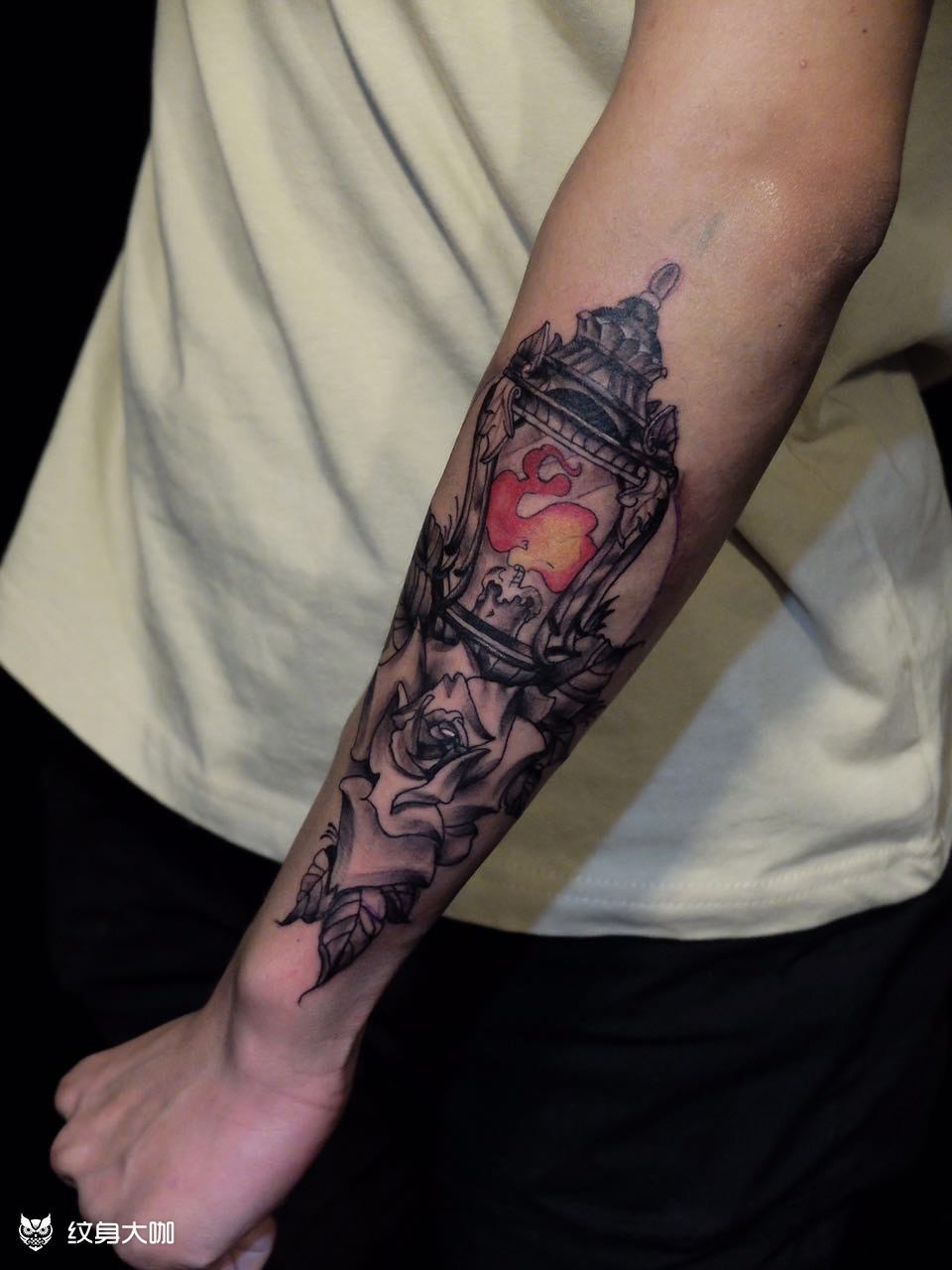 new school灯笼_纹身图案手稿图片_ 浊的纹身作品集