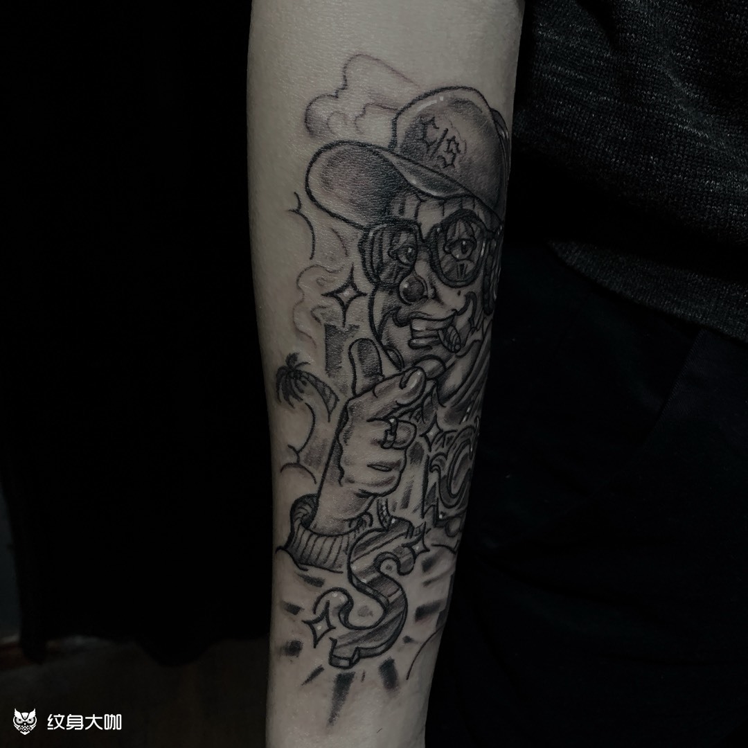 chicano_纹身图案手稿图片_26的纹身作品集