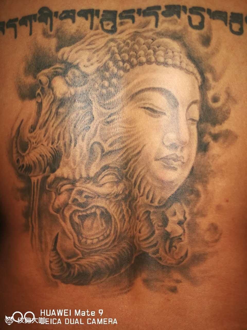 佛77魔x3_纹身图案手稿图片_彭梦涛的纹身作品集