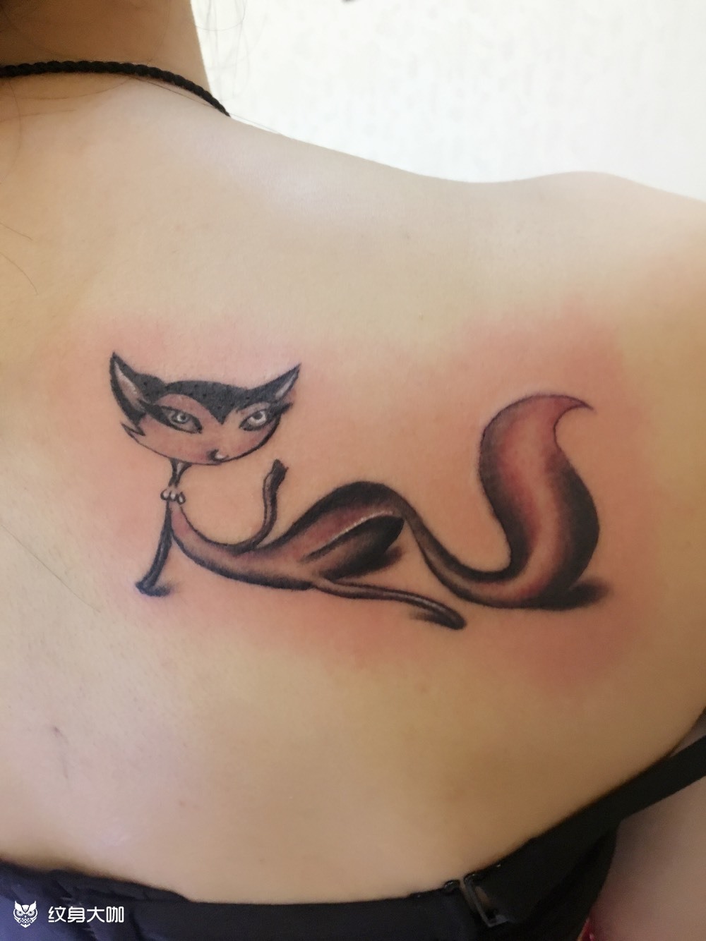 小狐狸_纹身图案手稿图片_刺惊魂的纹身作品集