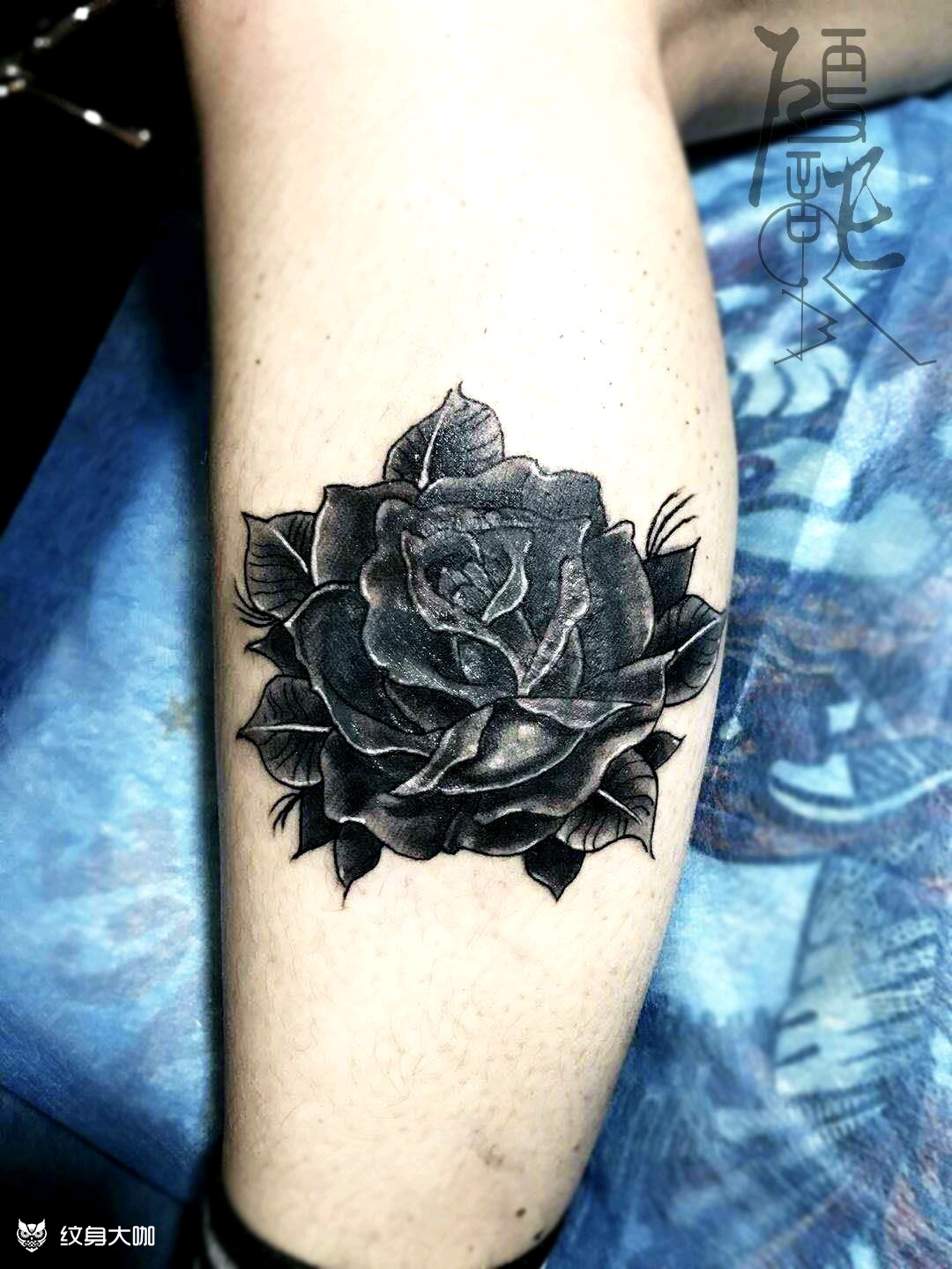 花_纹身图案手稿图片_samuel mui € 梅的纹身作品集