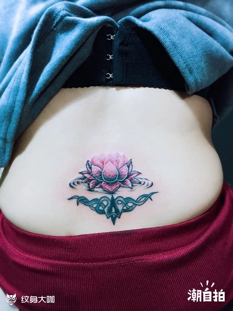 莲花_纹身图案手稿图片_薇薇的纹身作品集
