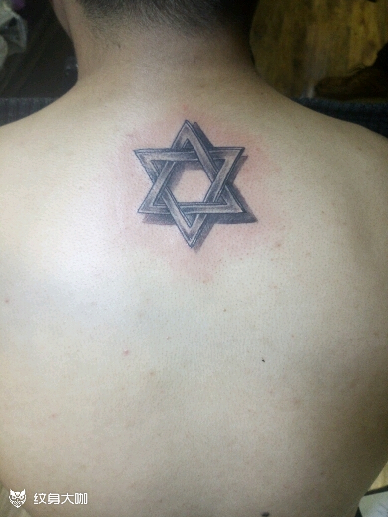 六芒星_纹身图案手稿图片_东方的纹身作品集