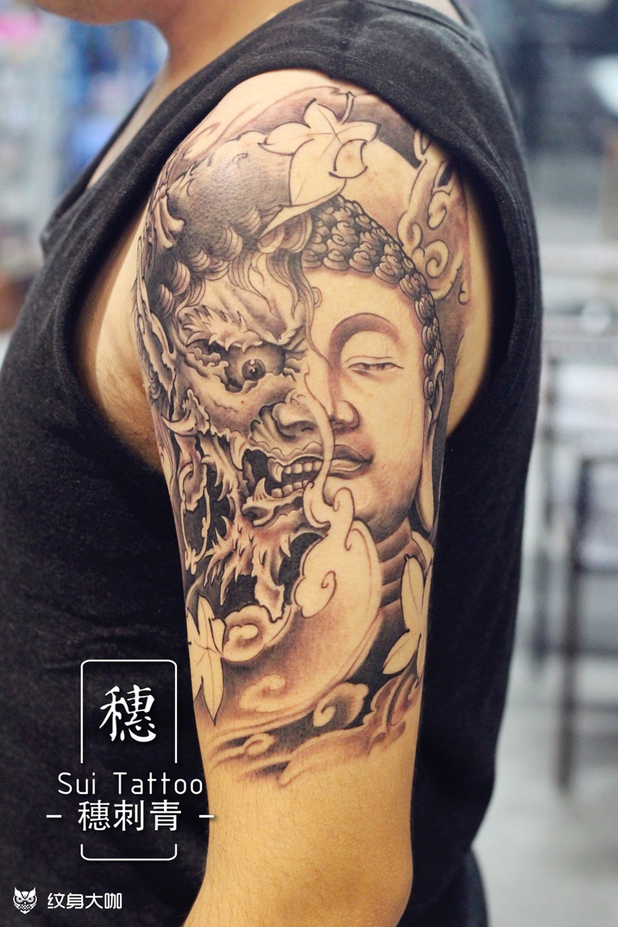 一念之间_纹身图案手稿图片_马老丝儿的纹身作品集