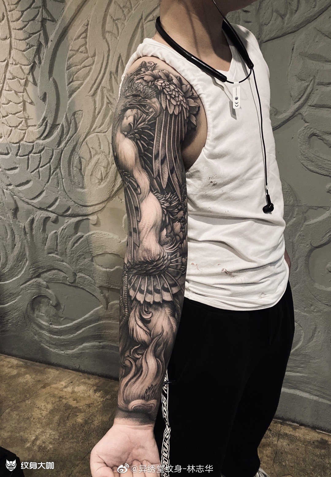 想纹这种风格的整臂纹身,有哪位_纹身吧社区 - 纹身大咖
