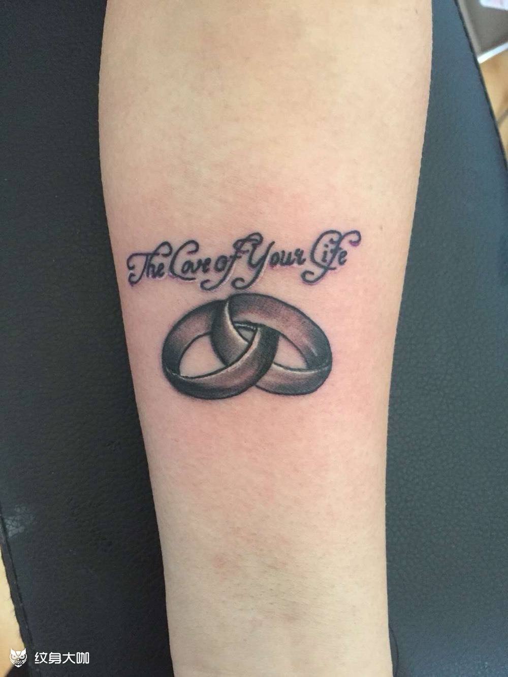 一生最爱_纹身图案手稿图片_阿亮的纹身作品集