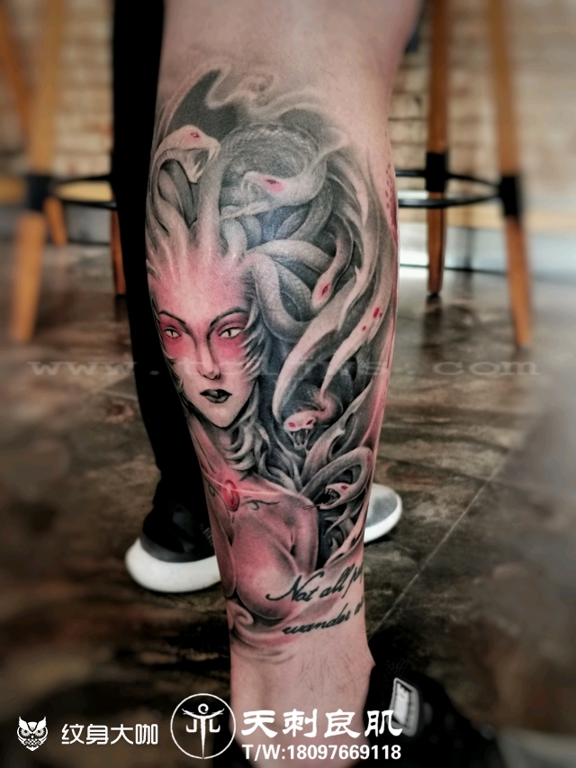 美杜莎纹身图案吊到爆的美杜莎_纹身吧社区 - 纹身大咖