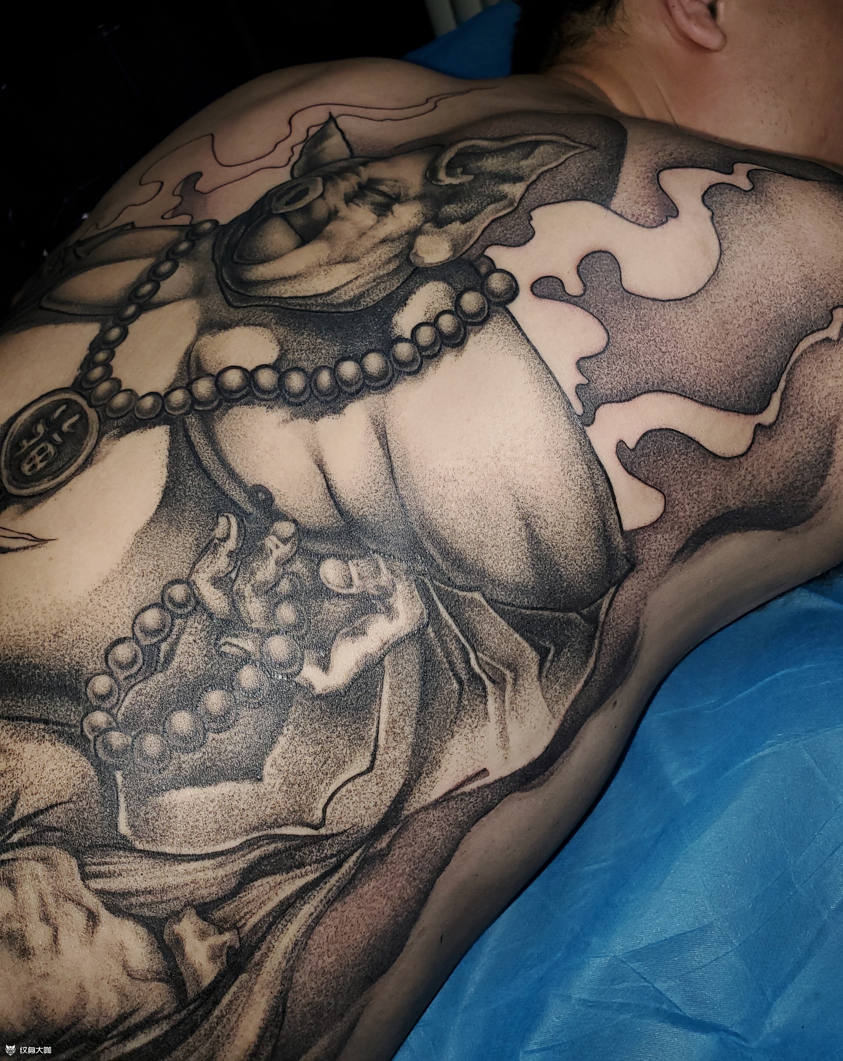 新传统天蓬元帅_纹身图案手稿图片_黯黯的纹身作品集