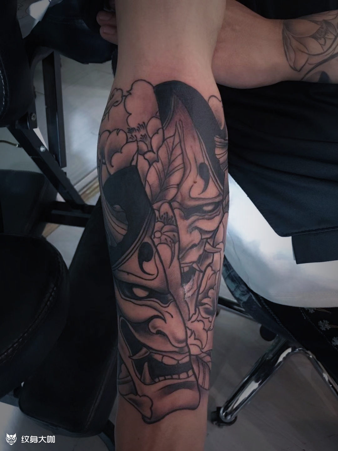 般若_纹身图案手稿图片_鬼纹阁(44)的纹身作品集