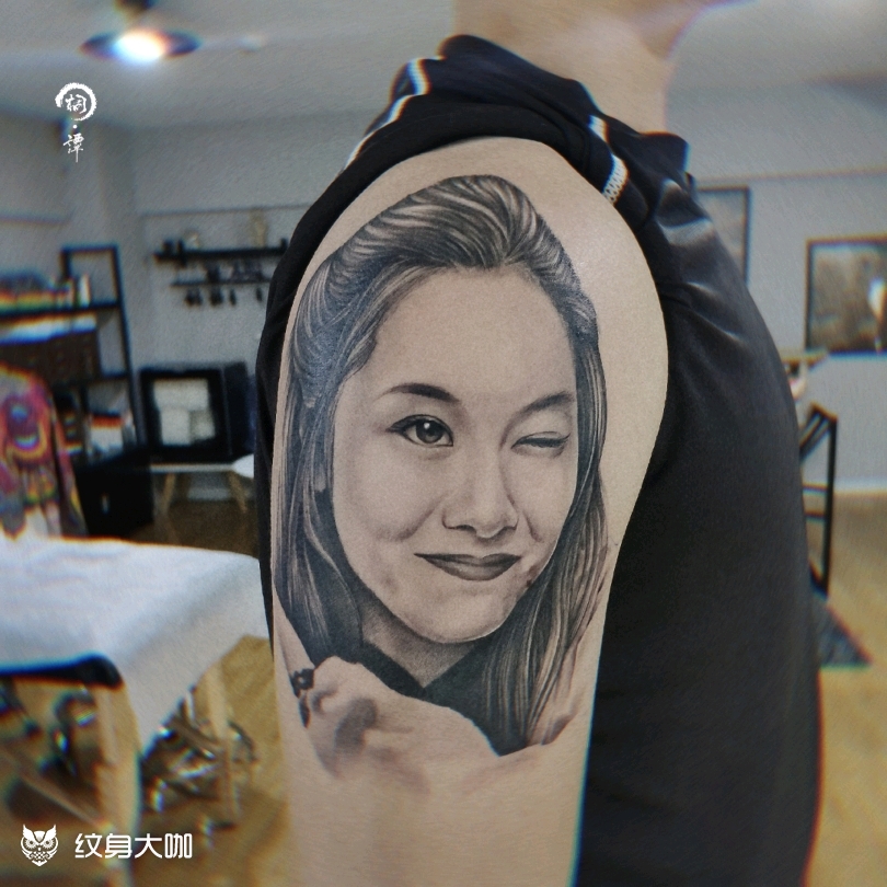 紫霞仙子_纹身图案手稿图片_成都桐花的纹身作品集