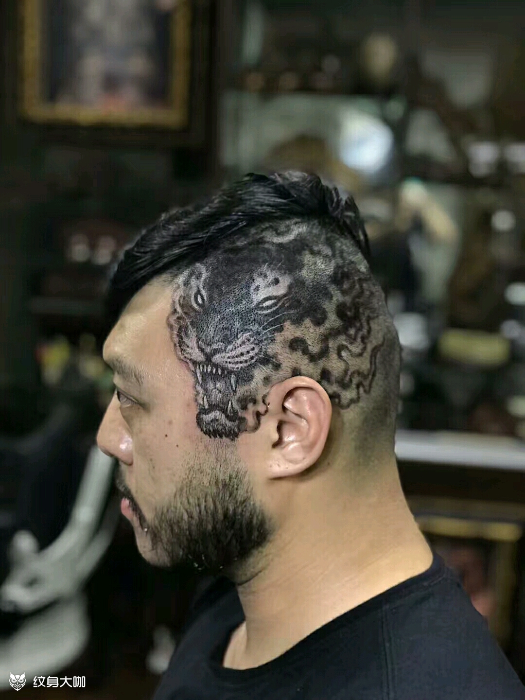 虎_纹身图案手稿图片_萧时哲的纹身作品集