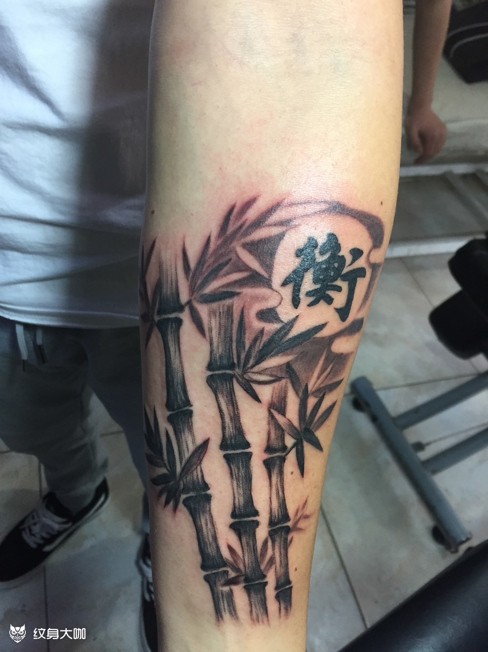 竹子_纹身图案手稿图片_ceo的纹身作品集