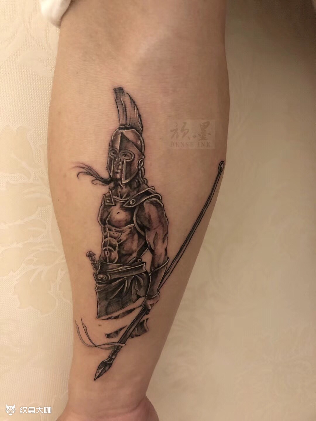 战士_纹身图案手稿图片_王扬的纹身作品集