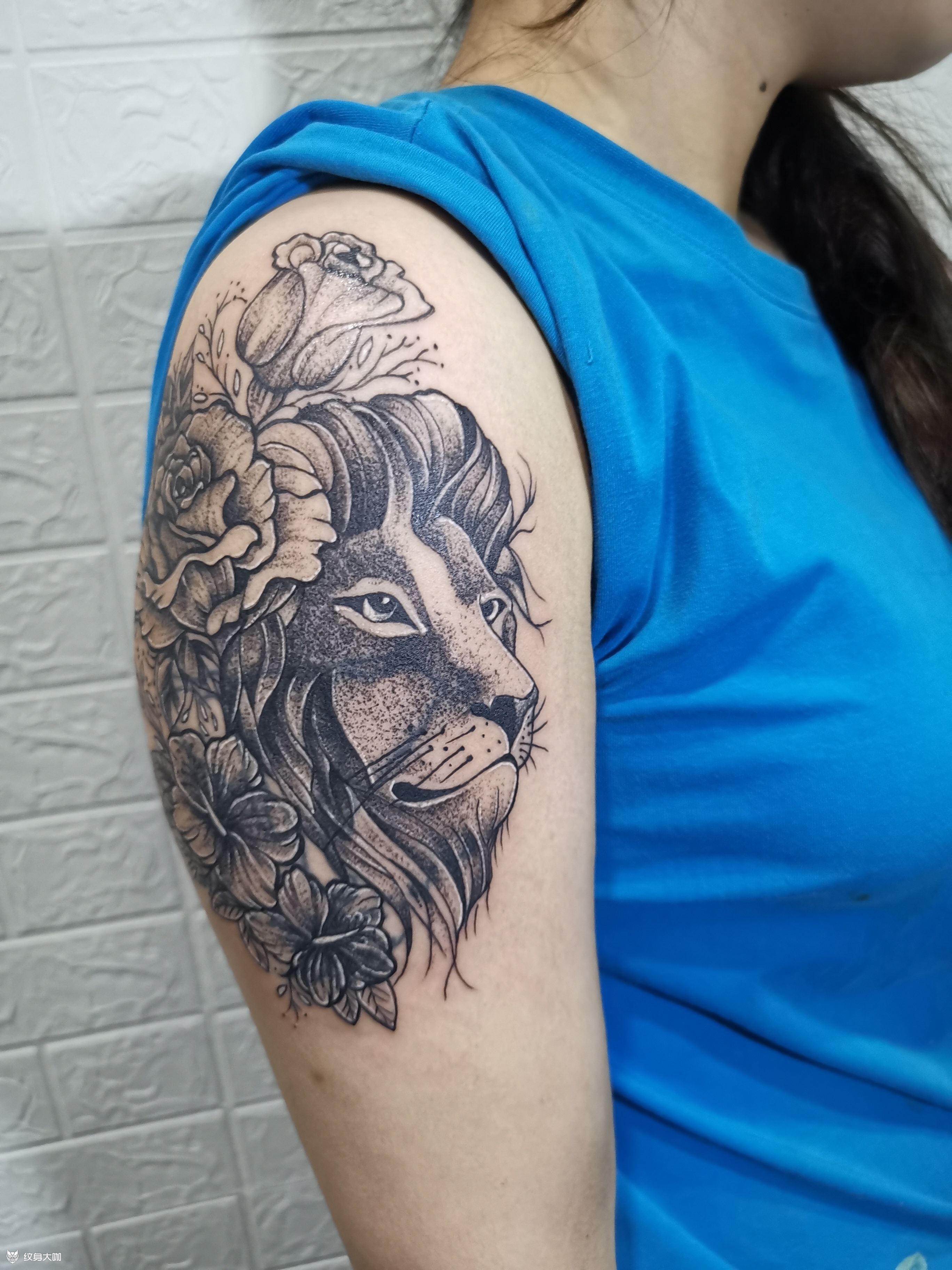 狮子座_纹身吧社区 - 纹身大咖