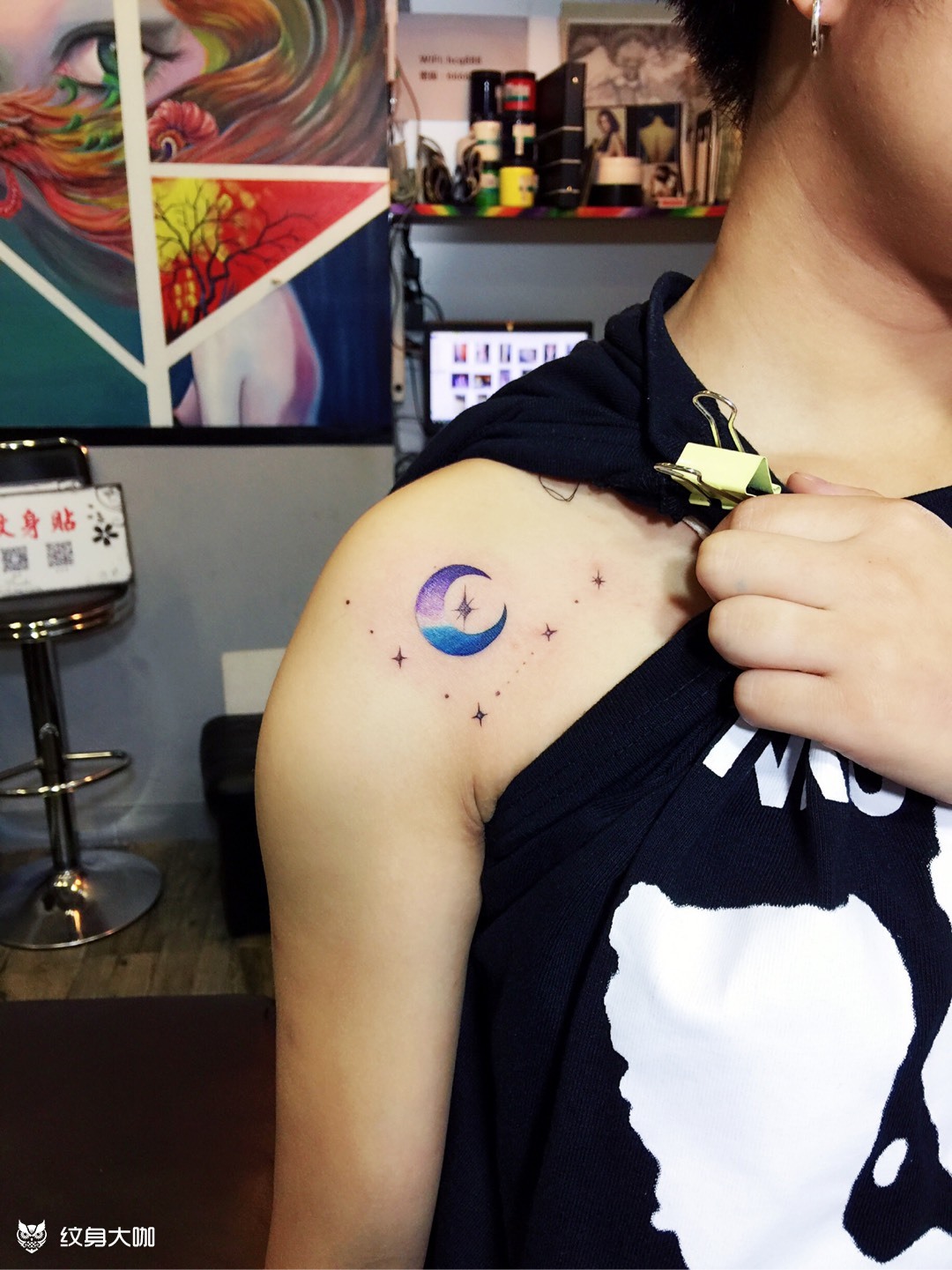 星月神话_纹身图案手稿图片_seatattoo的纹身作品集