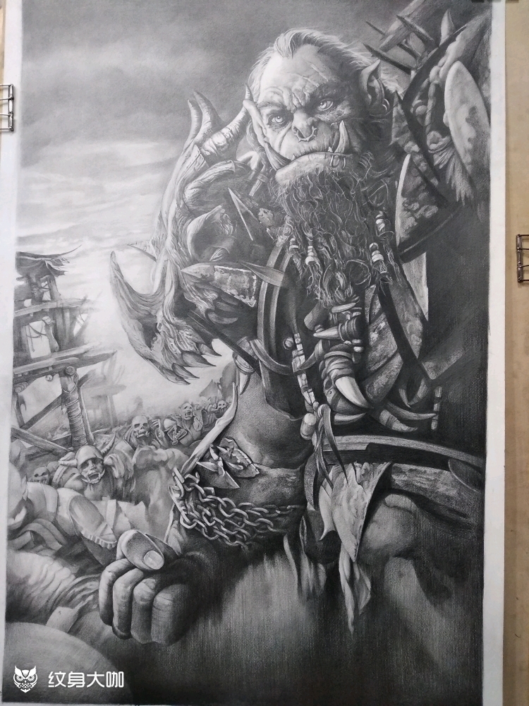 黑手_纹身图案手稿图片_lai的纹身作品集