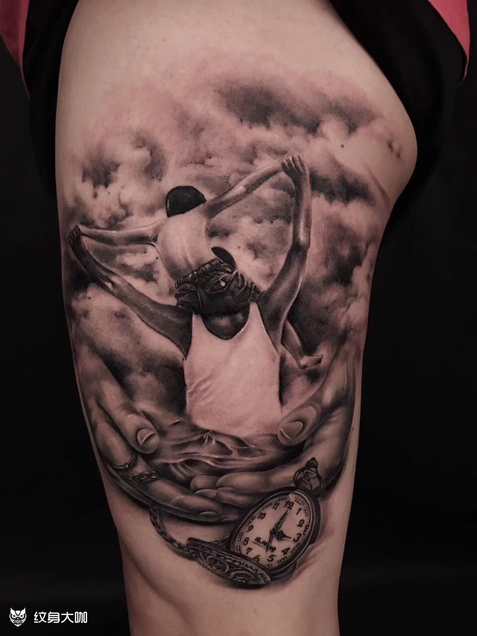 父爱如山_纹身图案手稿图片_a刺_青的纹身作品集