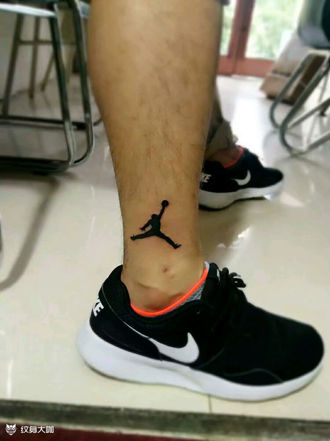 乔丹_纹身图案手稿图片_张小丽的纹身作品集