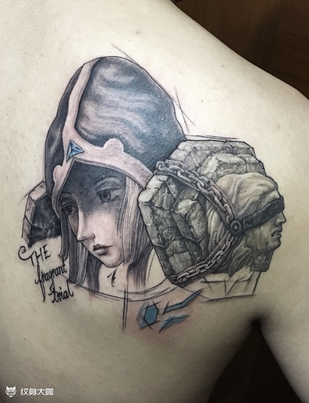 牧师t6 _纹身图案手稿图片_由则石的纹身作品集