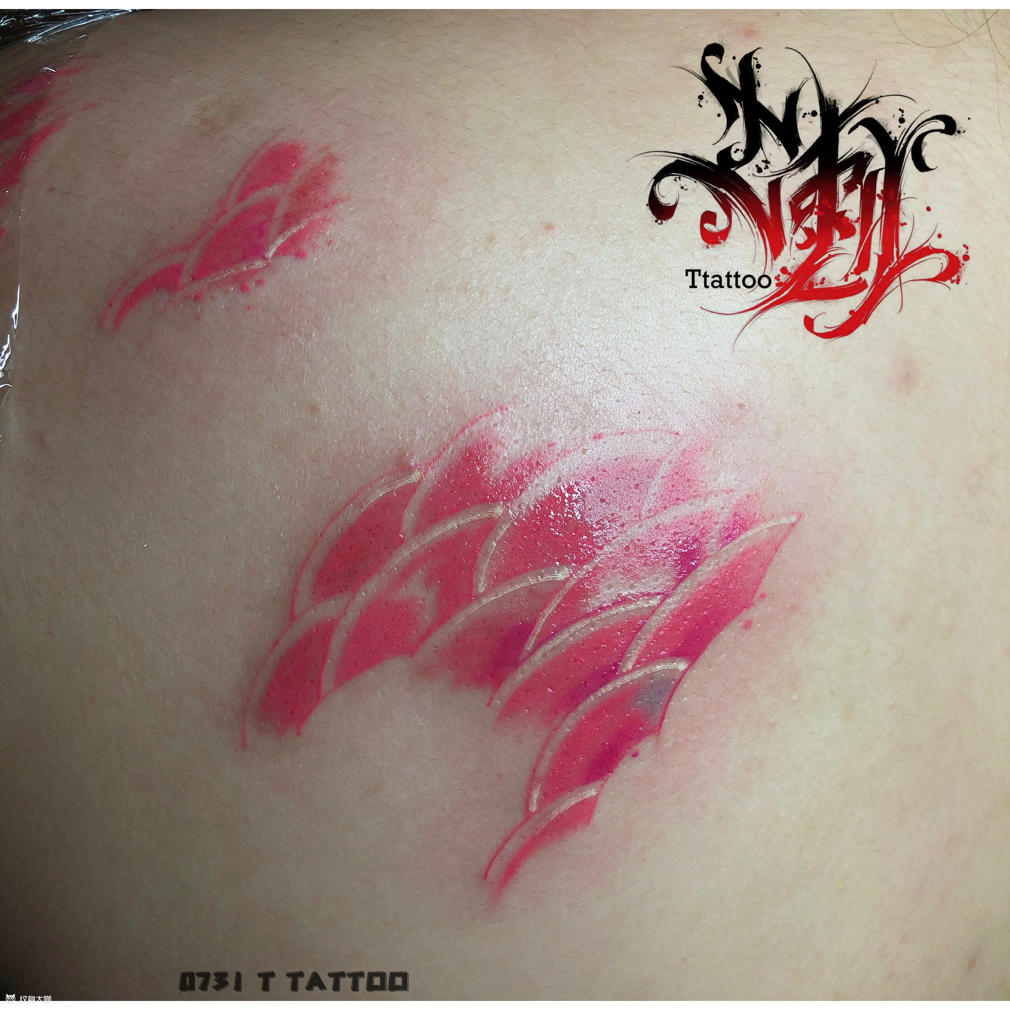 鱼鳞_纹身图案手稿图片_深海的纹身作品集