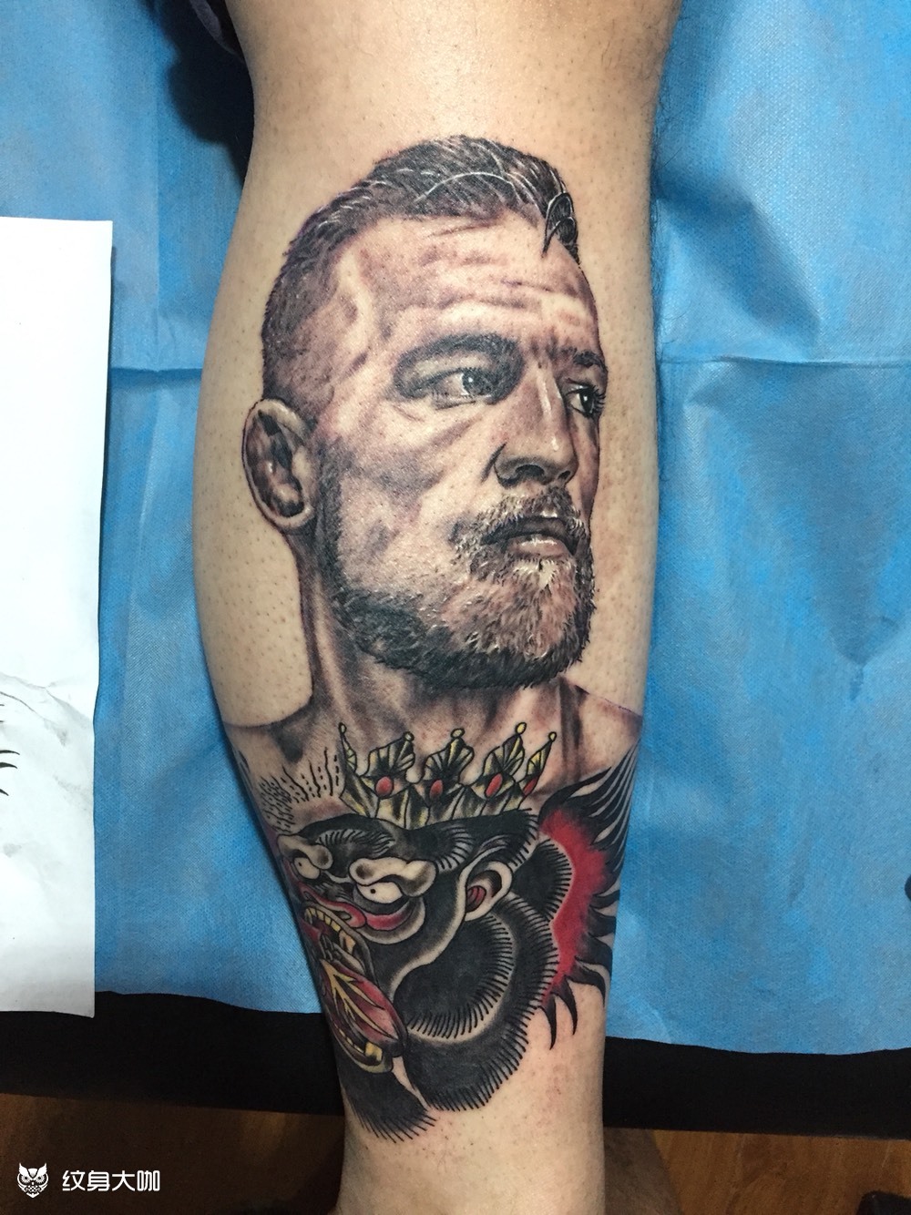 康纳_纹身图案手稿图片_光头的纹身作品集