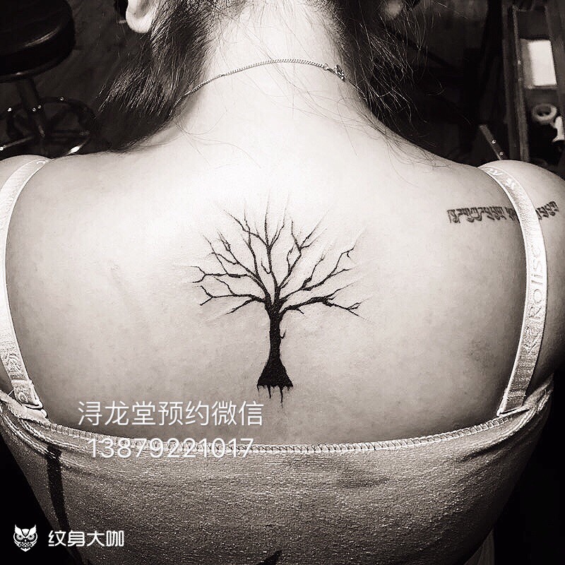 生命树_纹身图案手稿图片_浔龙堂格格的纹身作品集