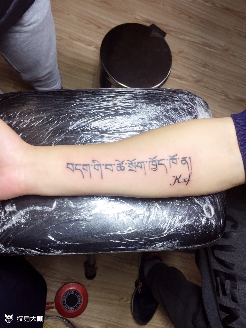 梵文_纹身图案手稿图片_影子的纹身作品集
