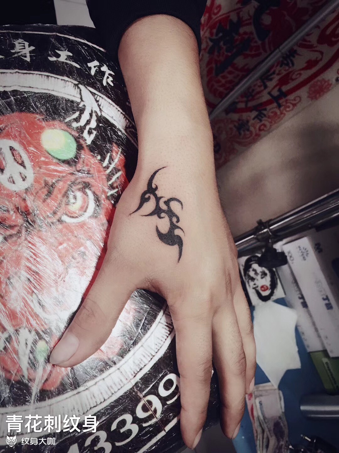 纹身图案手稿图片_青花刺的纹身作品集