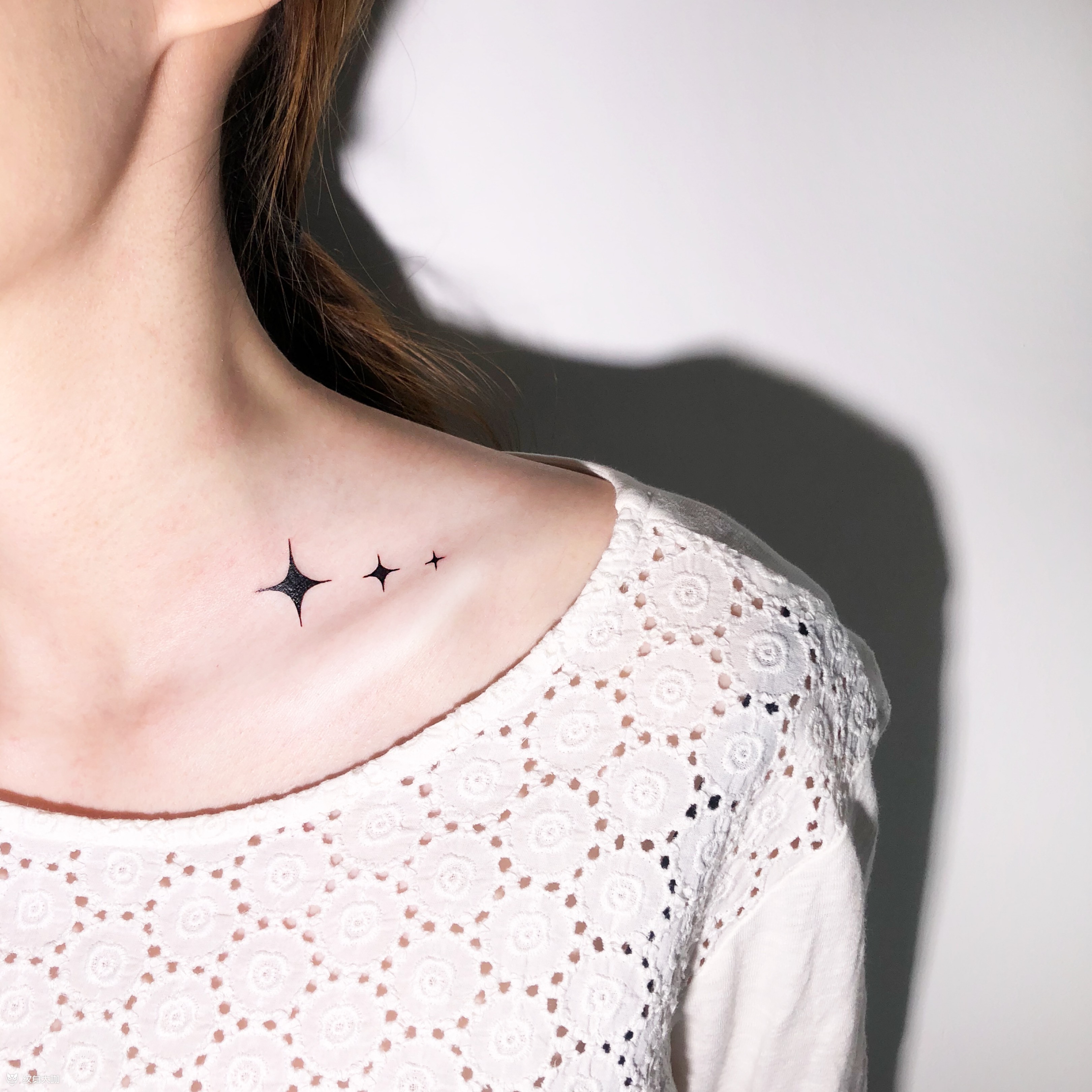 星星_纹身图案手稿图片_潘梦雪的纹身作品集