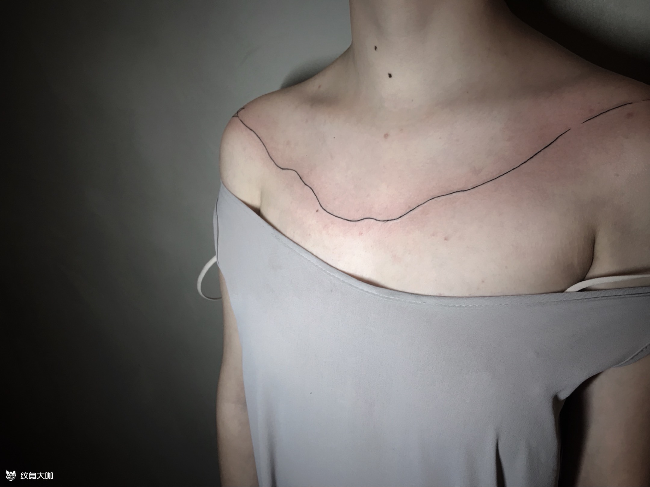 一条线_纹身图案手稿图片_海东青的纹身作品集