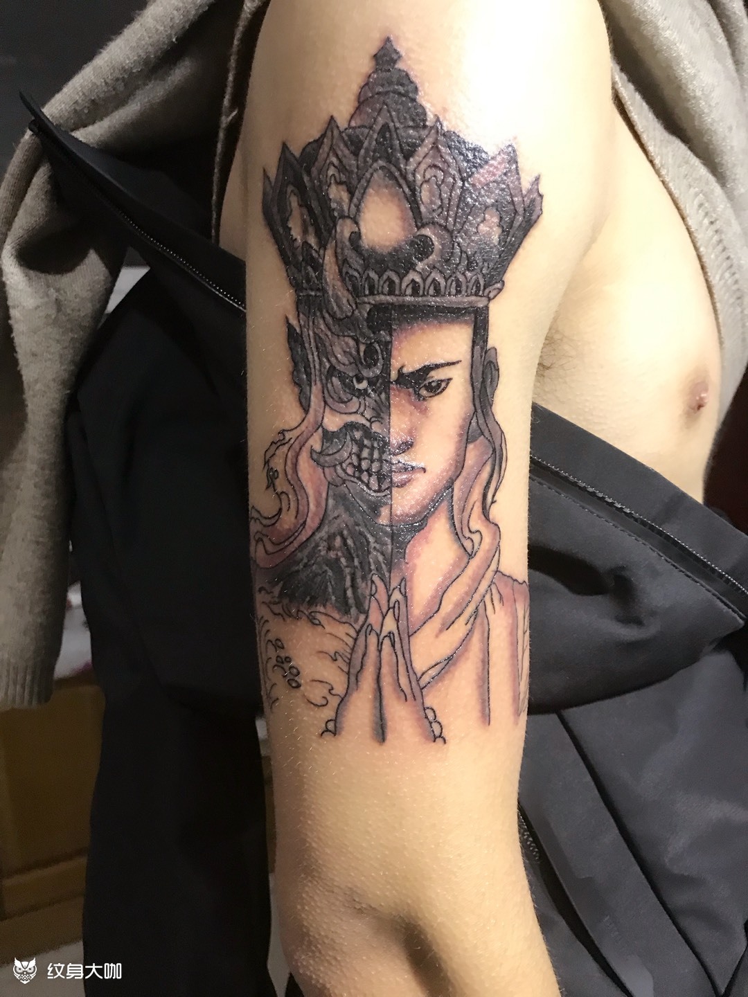 一念之间_纹身图案手稿图片_郑秀帅的纹身作品集