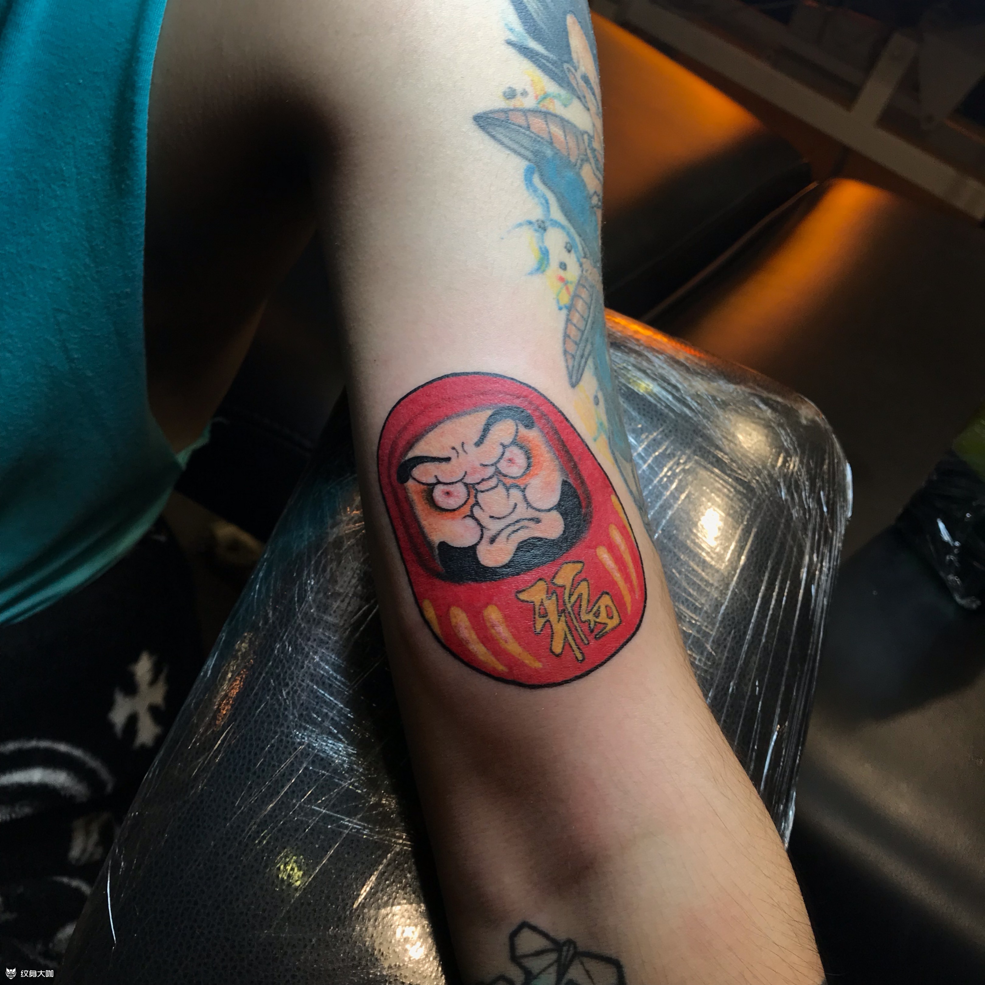 达摩蛋_纹身图案手稿图片_a刺_青的纹身作品集