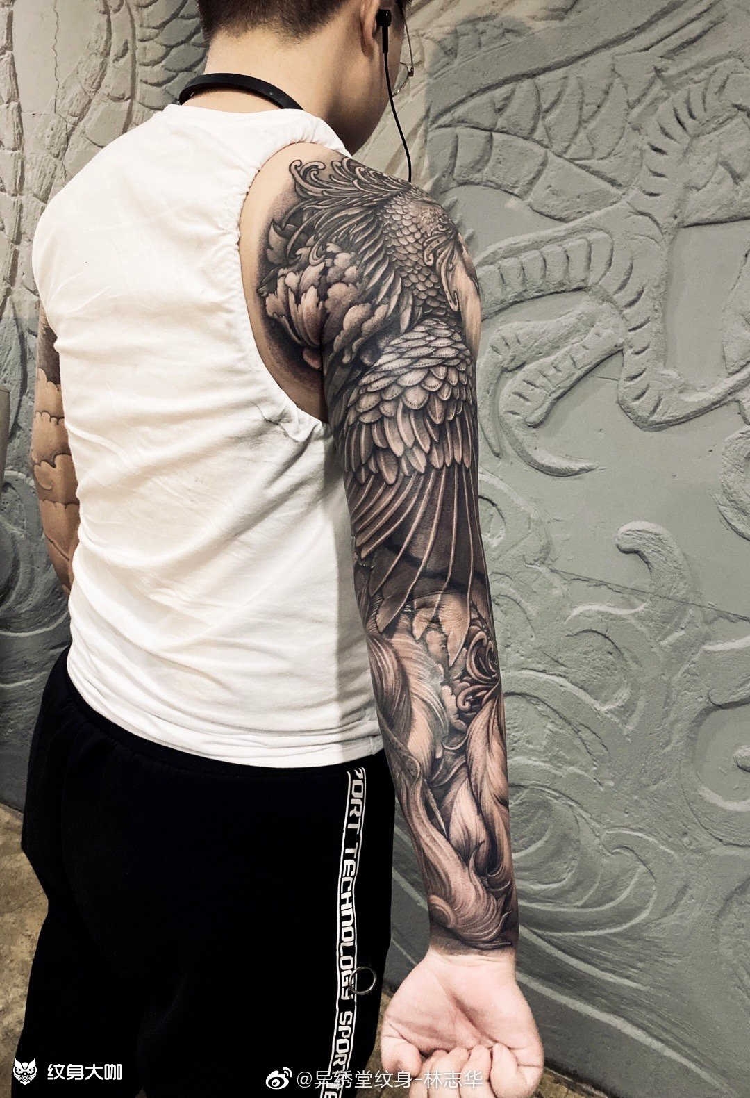 想纹这种风格的整臂纹身,有哪位_纹身吧社区 - 纹身大咖