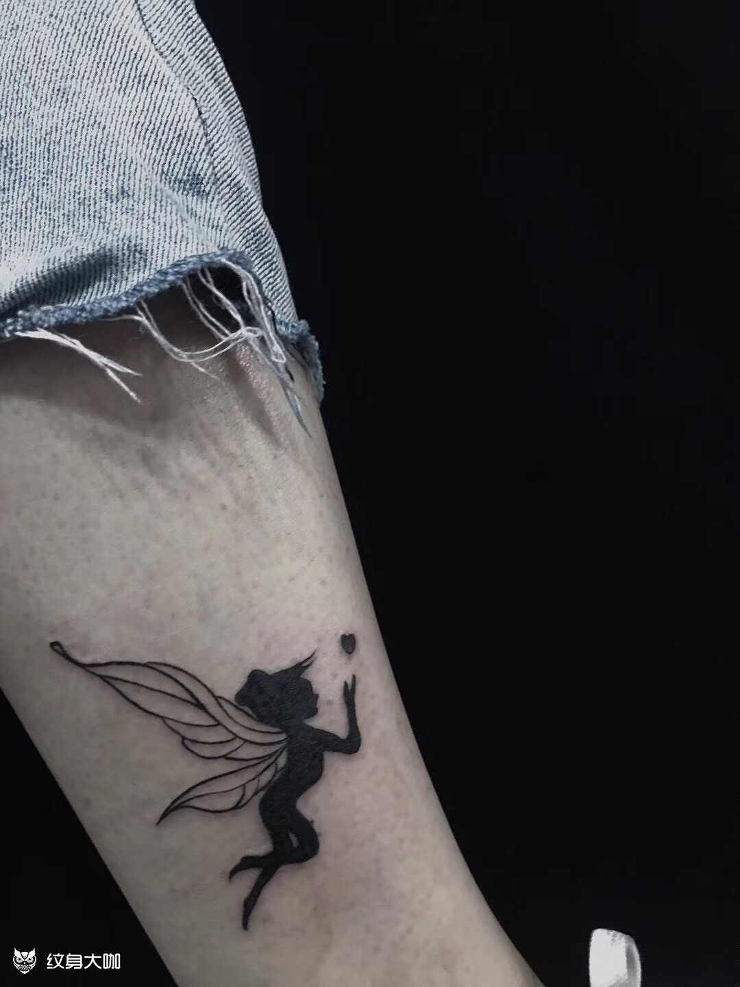 仙子_纹身图案手稿图片_ 王洋的纹身作品集